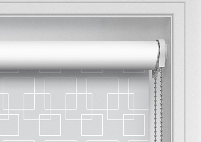 Mod Cube, Pale Grey - Twist&Fit Roller Blind - Image 11